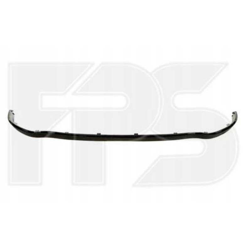 Спойлер бампера переднього Renault Fluence 2013-2017 FPS