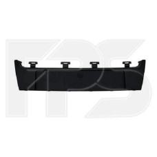 Накладка переднього бампера під номерний знак Renault Scenic 09-12 (FPS)