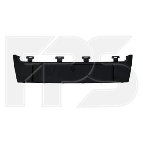 Накладка переднього бампера під номерний знак Renault Scenic 2009-2012 (FPS)
