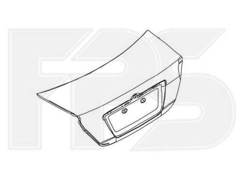 Кришка багажника (FPS) BYD F3 2006-2013