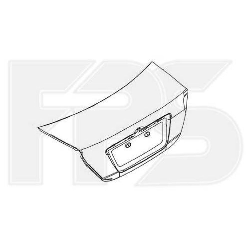 Кришка багажника (FPS) BYD F3 2006-2013