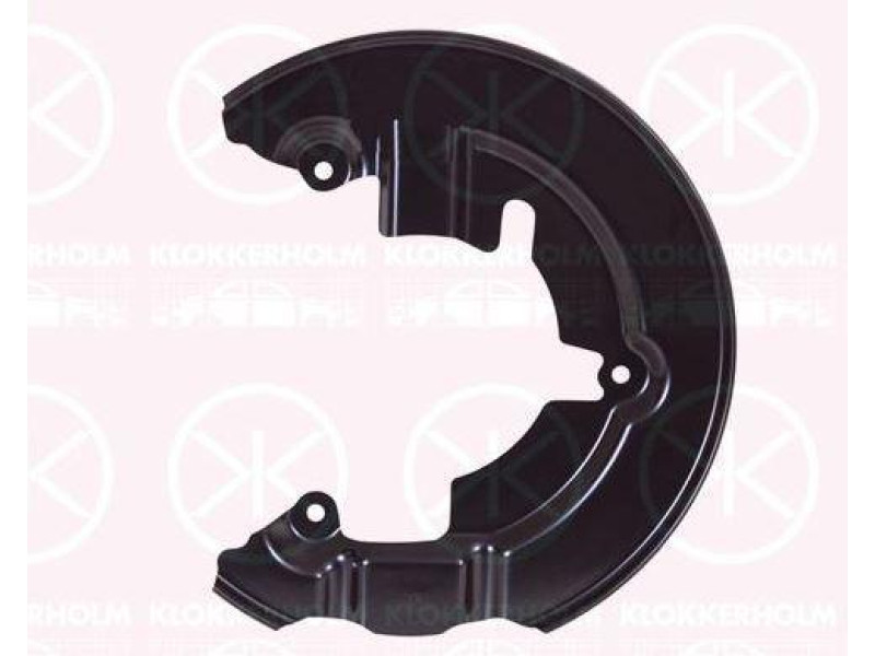 Захист гальм передній правий Ford Focus 3 2011-2018 (Klokkerholm)