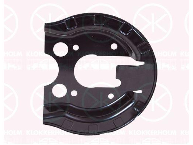 Захист гальм передній ліва/права Peugeot 307 2001-2007 (Klokkerholm)