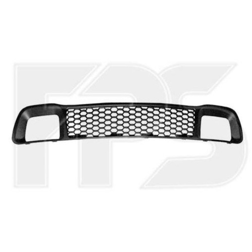 Решітка бампера середня чорна Jeep Grand Cherokee 2013-2016 (FPS)