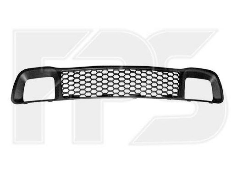 Решітка бампера середня чорна Jeep Grand Cherokee 13-16 (FPS)