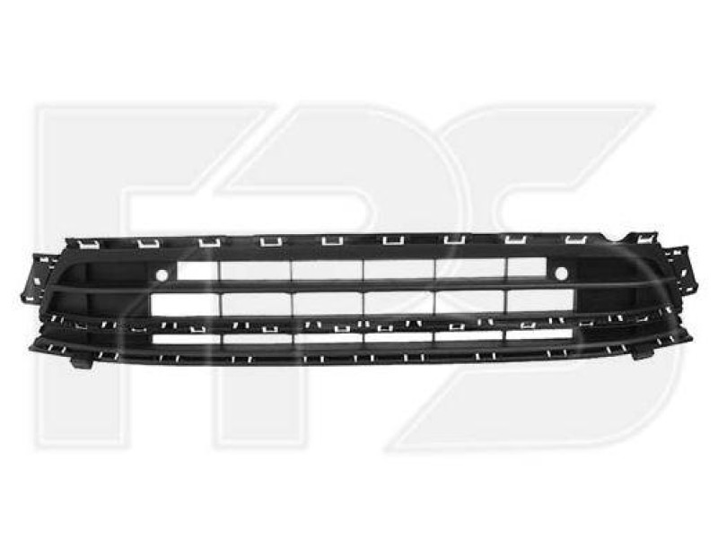 Решітка бампера середня VW Jetta 14-18 (FPS) з отв. під п/тронік