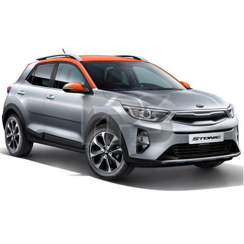 Скло дверне заднє праве Kia Stonic 17- (XYG)