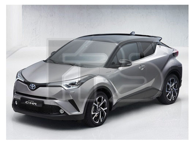 Лобове скло з обігрівом Toyota C-HR 16- (XYG) з кріп. датч. влаж. / світла повний обігрів
