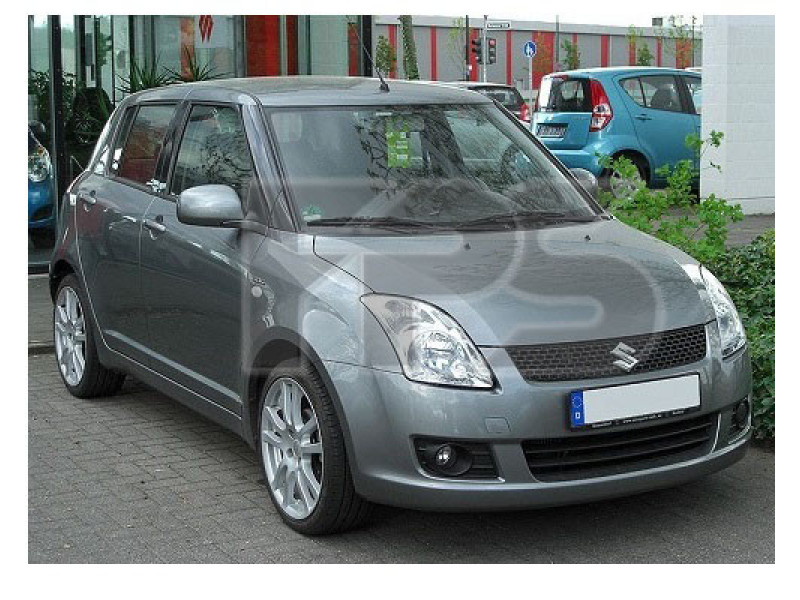 Скло дверне переднє праве Suzuki Swift 05-10 (Sekurit)