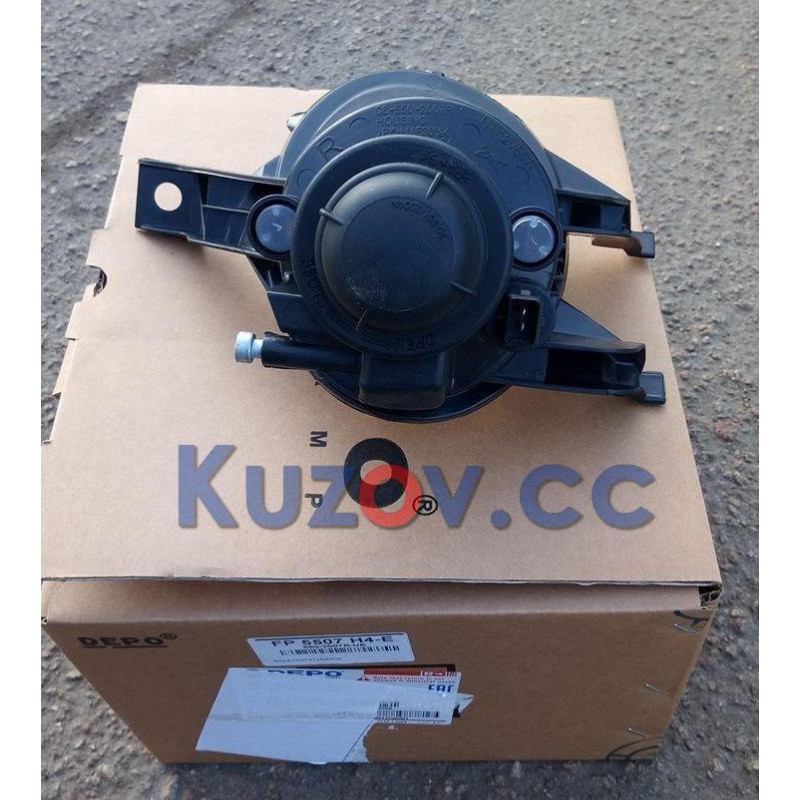 Протитуманна фара Peugeot 206 ліва (Depo) 550-2007L-UE, 6204T2