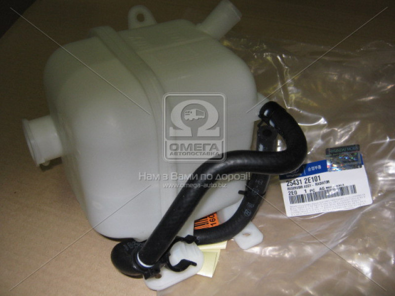 Розширювальний бачок радіатора Hyundai ix35, Tucson, Kia Sportage 2004- (Mobis) 254312E101