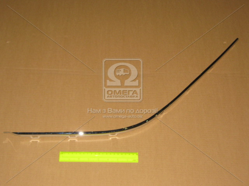 Молдинг переднього бампера правий BMW 5 E39 хром (Tempest) 51118184496
