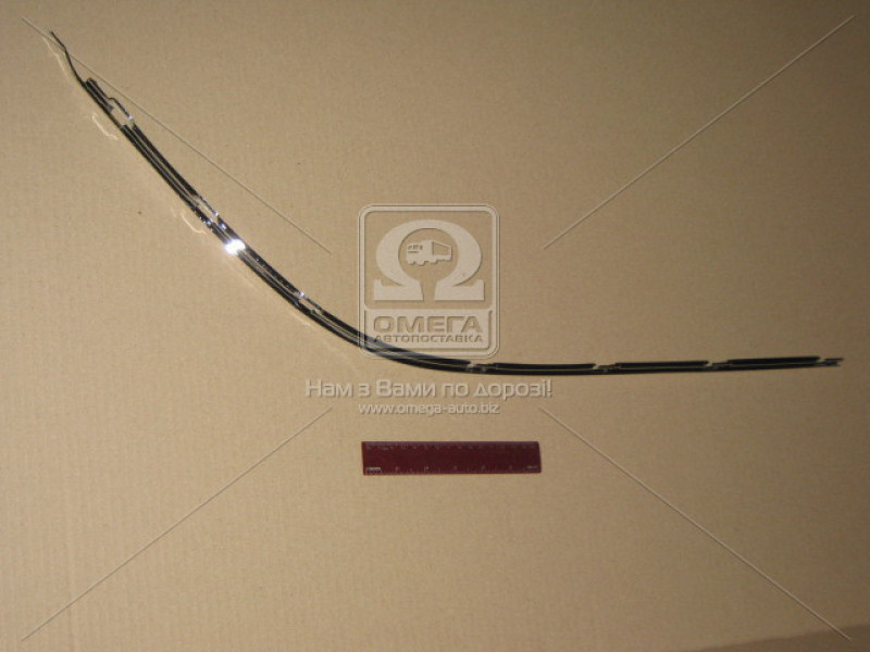 Молдинг переднього бампера лівий BMW 5 E39 хром (Tempest) 51118226555