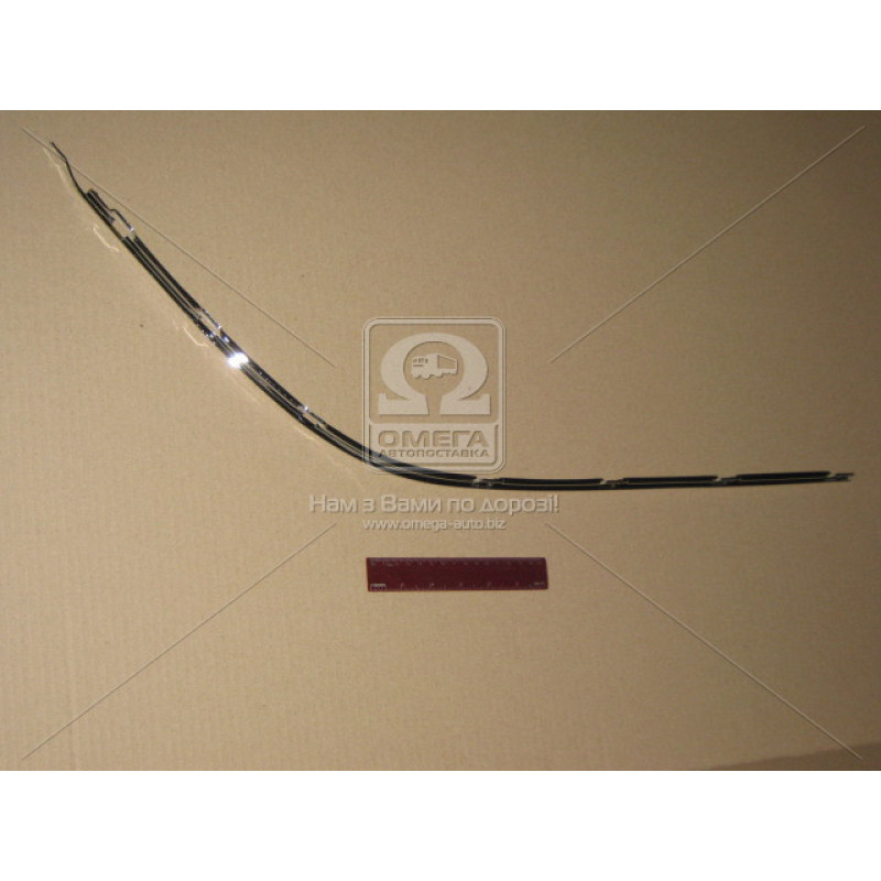 Молдинг переднього бампера лівий BMW 5 E39 хром (Tempest) 51118226555