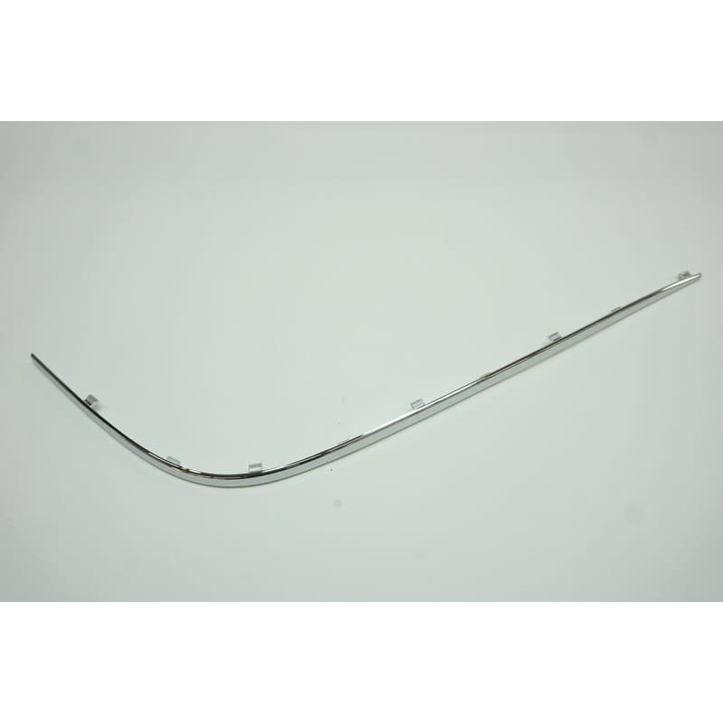 Молдинг переднього бампера лівий Mercedes E-class W210 99-02 хром (Tempest) A2108850974