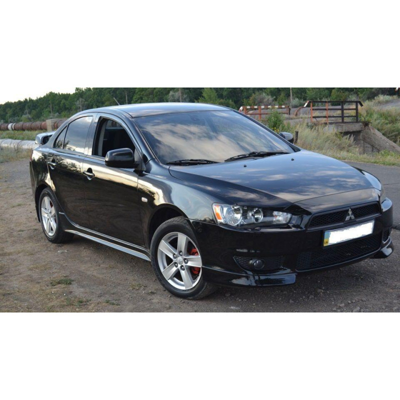 Решітка бампера середня Mitsubishi Lancer X (Tempest) 6400A827