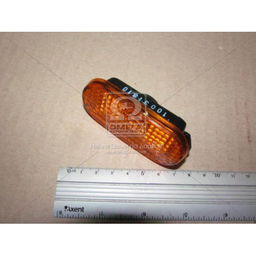 Покажчик повороту на крилі VW Caddy 2, Golf 3, Passat B4, Polo, Vento жовтий (TYC)