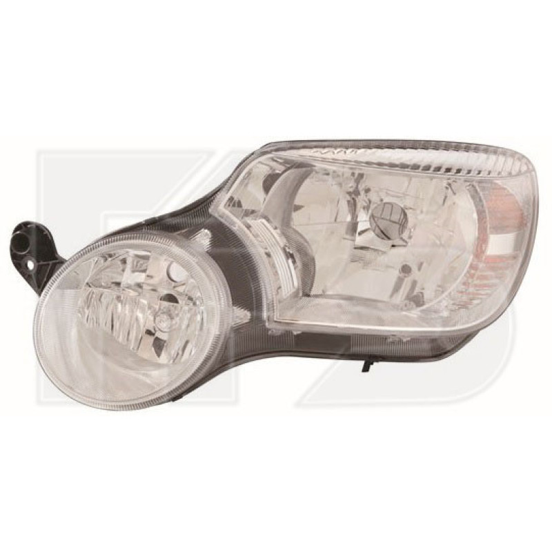 Передня фара права Skoda Yeti 09-14 (Depo) під лампу H4