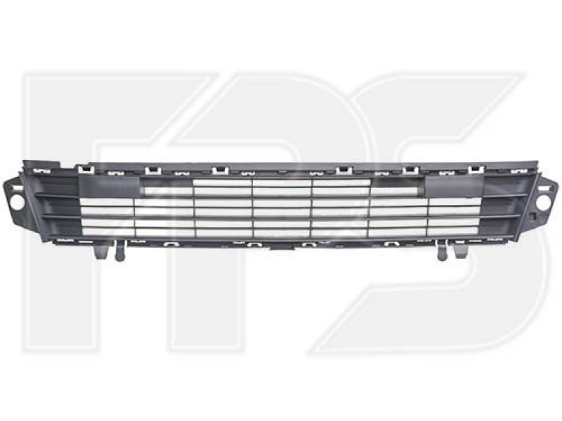 Решітка бампера середня Peugeot Partner 15-18 (FPS)