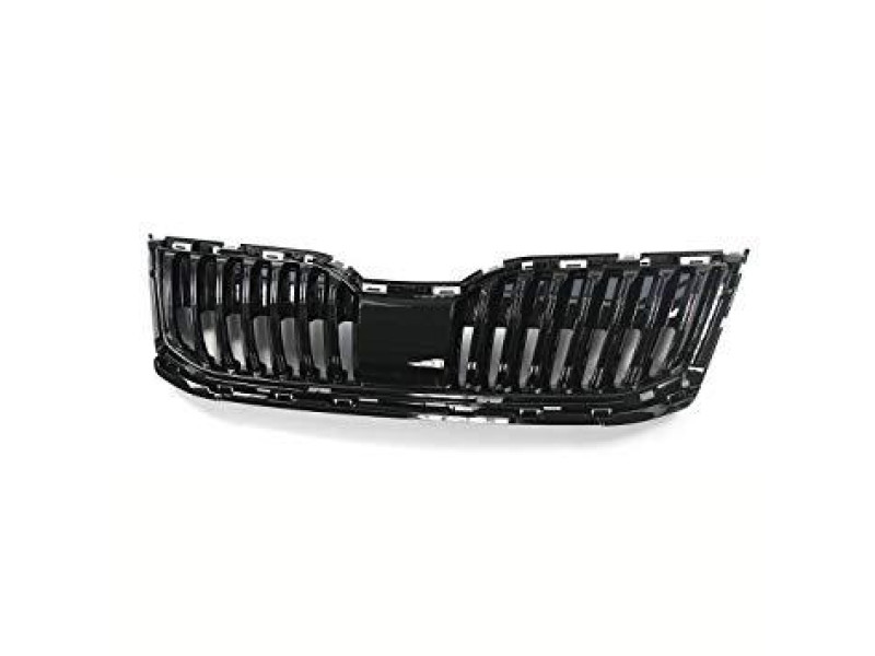 Решітка радіатора Skoda Octavia A7 17-20 (Tempest) без молдинга 5E0853653C041