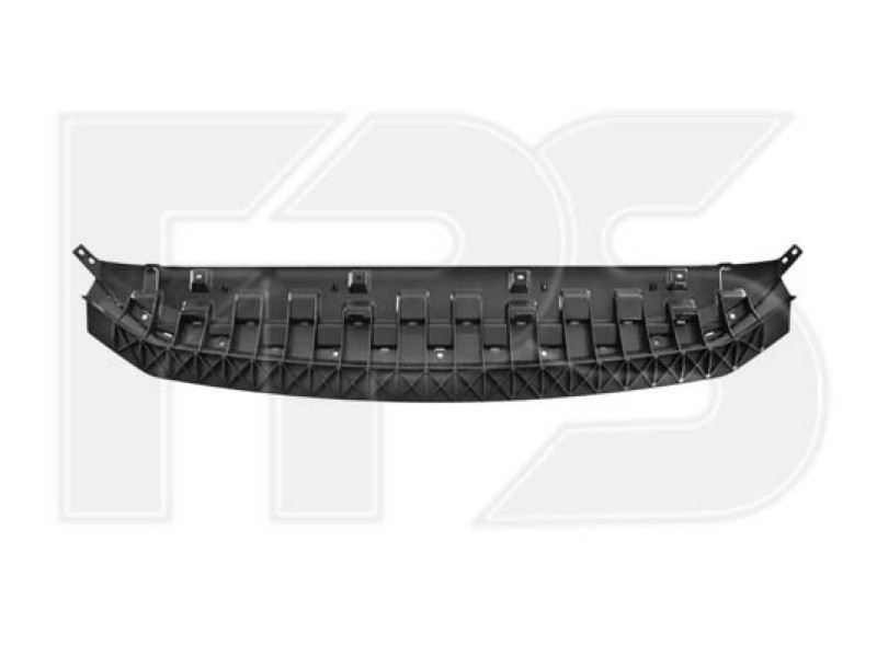 Спойлер переднього бампера Skoda Octavia A7 2017- (FPS)