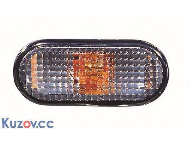 Покажчик повороту на крилі димчастий VW Caddy 2, Golf 4, Passat B5, Bora (Depo)