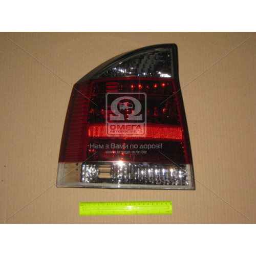 Ліхтар задній Opel Vectra C 2006-2009 седан, лівий червоно-димчастий DEPO 93174905