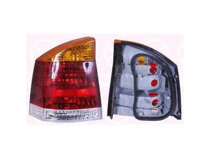 Ліхтар задній Opel Vectra C 06-09 седан, лівий червоно-жовтий (DEPO)