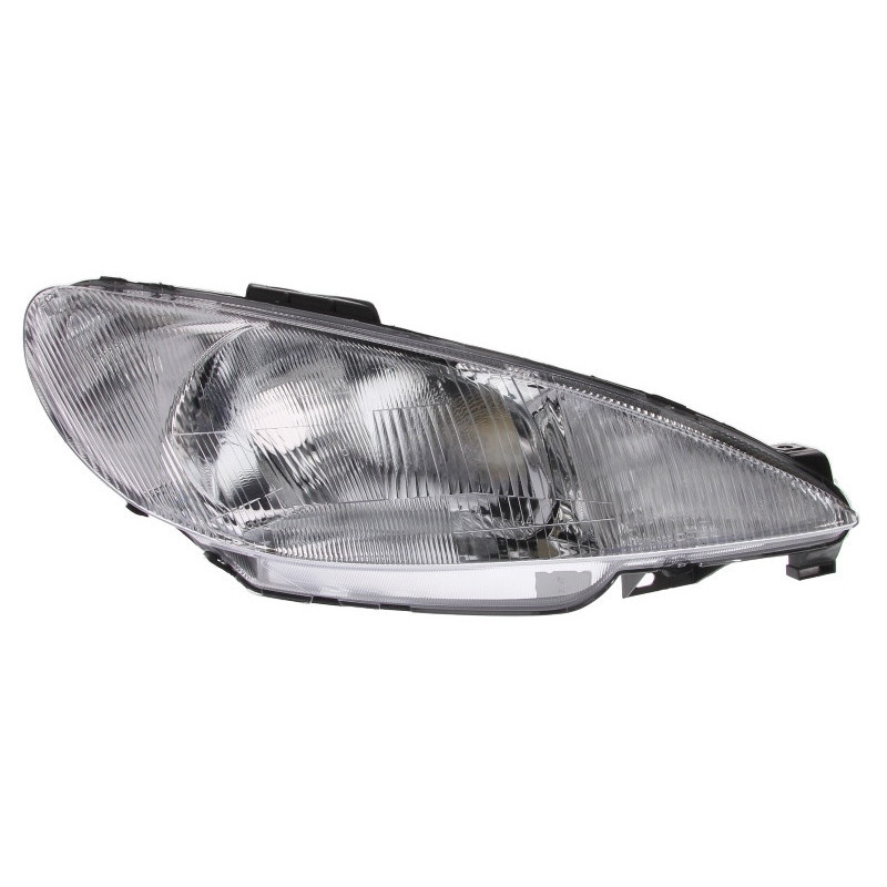Фара передня Peugeot 206 ліва (DEPO) 6204S7