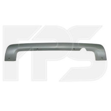 Накладка заднього бампера (сірий металік) Citroen Berlingo / Peugeot Partner 08-18 (FPS)