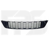 Решітка бампера середня (без отв. під п/тронік) Skoda Octavia A7 17- (FPS)
