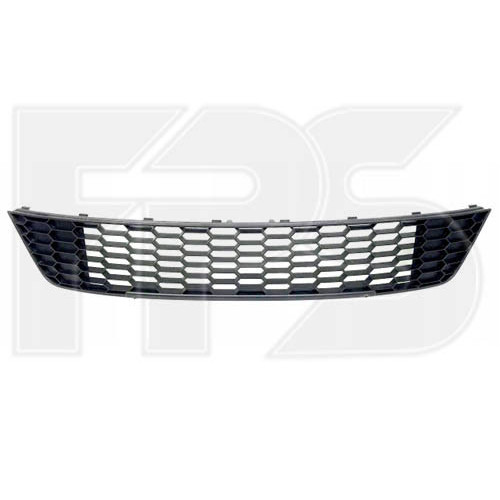 Решітка бампера середня (без отв. під п/тронік) Skoda Octavia A7 17- (FPS)