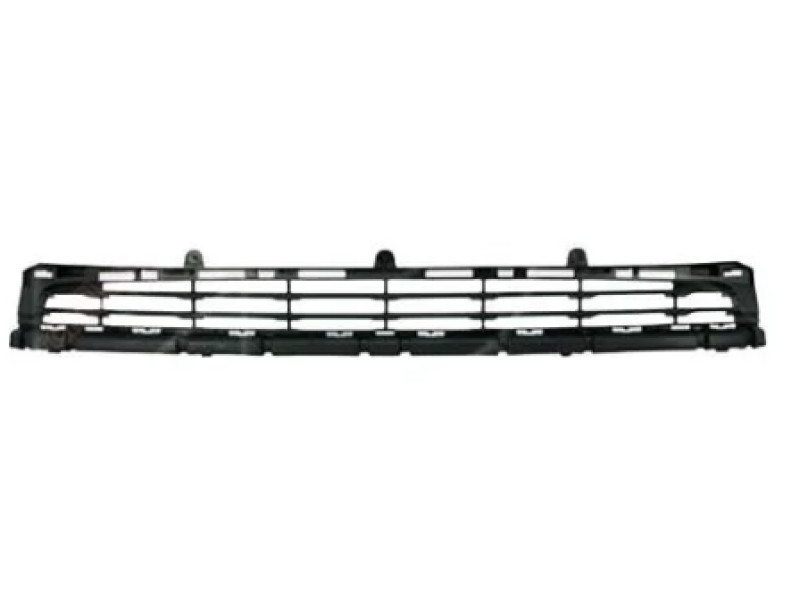 Решітка переднього бампера Peugeot Partner 08-12 середня верхня (Tempest)