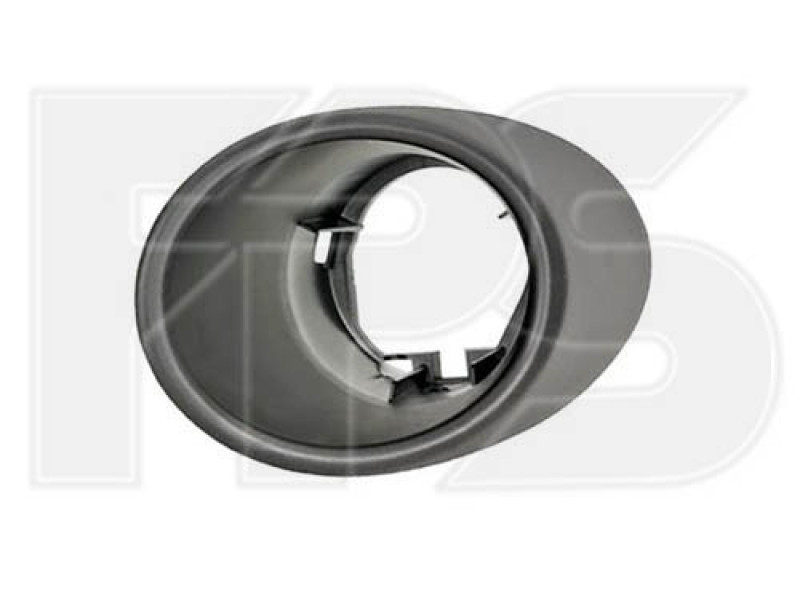 Решітка переднього бампера ліва Citroen Berlingo 08-12 (Tempest) рамка противотуманки