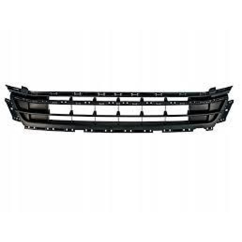 Решітка переднього бампера середня VW Jetta 6 14-18 (TP) 5C6853677Q9B9