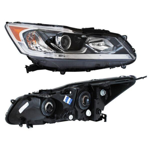 Фара передня Honda Accord 9 USA 2015-2017 седан, ліва TYC LED, 33150-T2A-A81