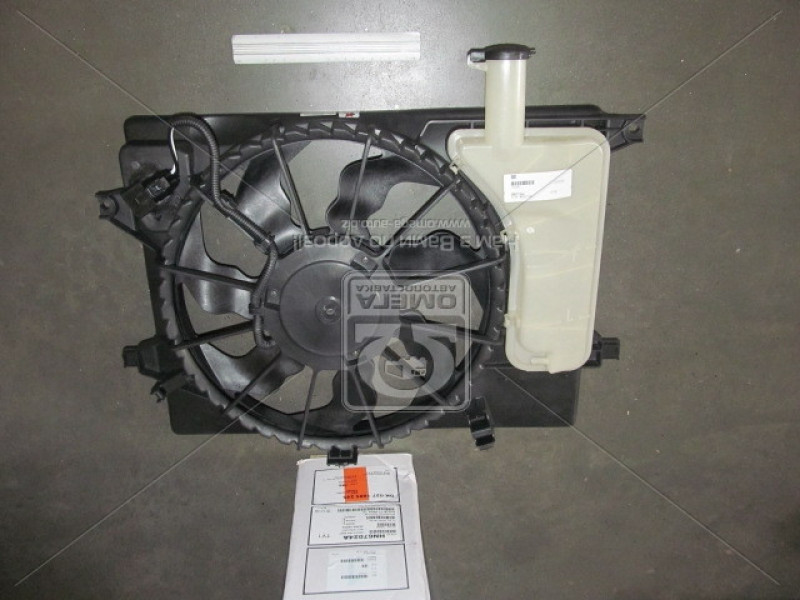 Дифузор і вентилятор в зборі бачок Hyundai Elantra MD 11-14, Kia Ceed 12-18 (Tempest) 25380-3X000