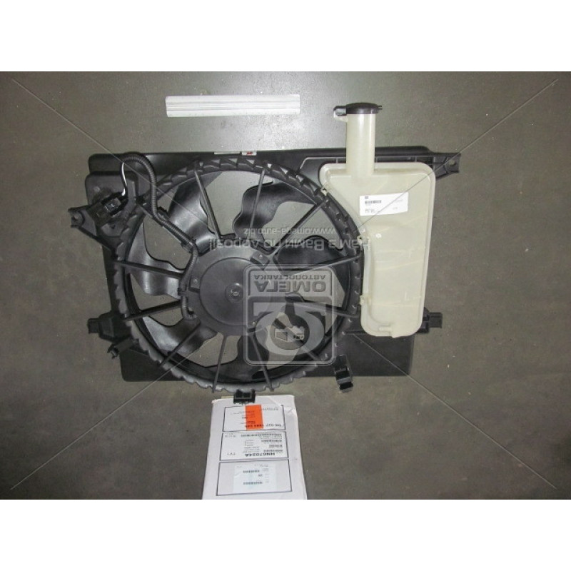 Дифузор і вентилятор в зборі   бачок Hyundai Elantra MD 11-14, Kia Ceed 12-18 (Tempest) 25380-3X000