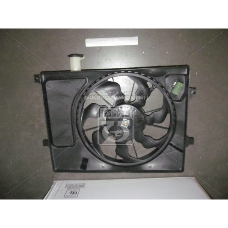 Дифузор і вентилятор в зборі   бачок Hyundai Elantra MD 11-14, Kia Ceed 12-18 (Tempest) 25380-3X000