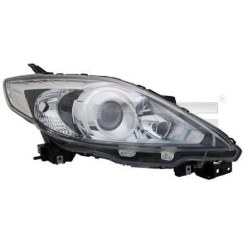 Фара передня Mazda 5 (CR19) 2008-2010 ліва темна H7/HB3 TYC CD87-51-0L0B