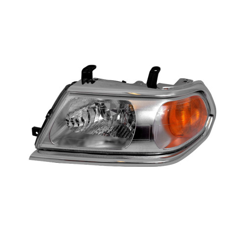 Фара передня Mitsubishi Pagero Sport 2004-2006 права хром рамка DEPO 8301A316XA