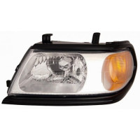 Фара передня Mitsubishi Pagero Sport 06-08 права чорна рамка (Depo) 8301A316XA
