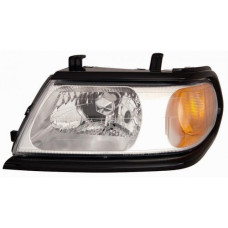 Фара передня Mitsubishi Pagero Sport 06-08 права чорна рамка (Depo) 8301A316XA