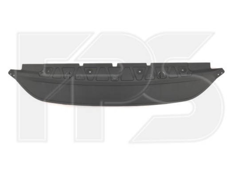 Спойлер бампера передній Skoda Superb 2015- (FPS)