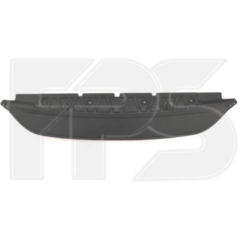 Спойлер бампера передній Skoda Superb 2015- (FPS)