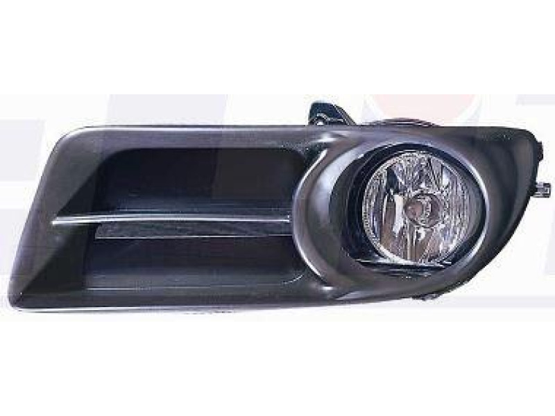 Протитуманна фара Toyota Corolla 05-07 ліва (Depo) з решіткою, седан 52128-12190