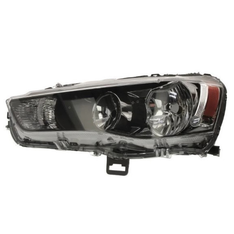 Фара Mitsubishi Outlander XL (10-12) ел.рег., чорна рамка, ліва Depo 8301B553