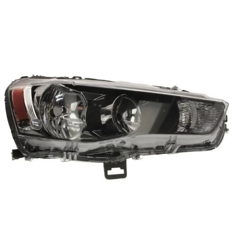 Фара Mitsubishi Outlander XL (10-12) ел.рег., чорна рамка, права Depo 8301B554