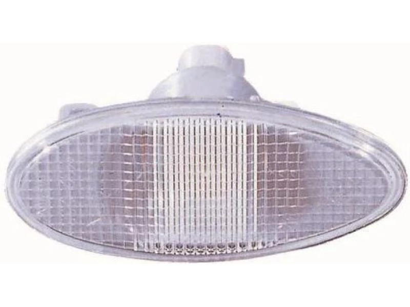 Повторювач повороту Mitsubishi Lancer 9 білий правий/лівий з патроном Depo MR991187