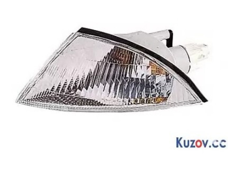 Покажчик повороту Mitsubishi Carisma 95-99 лівий, білий, без патронаDEPO MB8952157